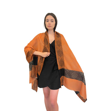 Pashmina 4 Border Scarf - Soft & Stylish Scarf for Women
