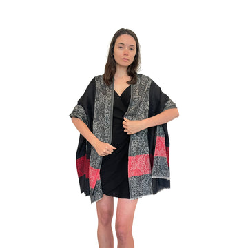 Pashmina 4 Border Scarf - Soft & Stylish Scarf for Women