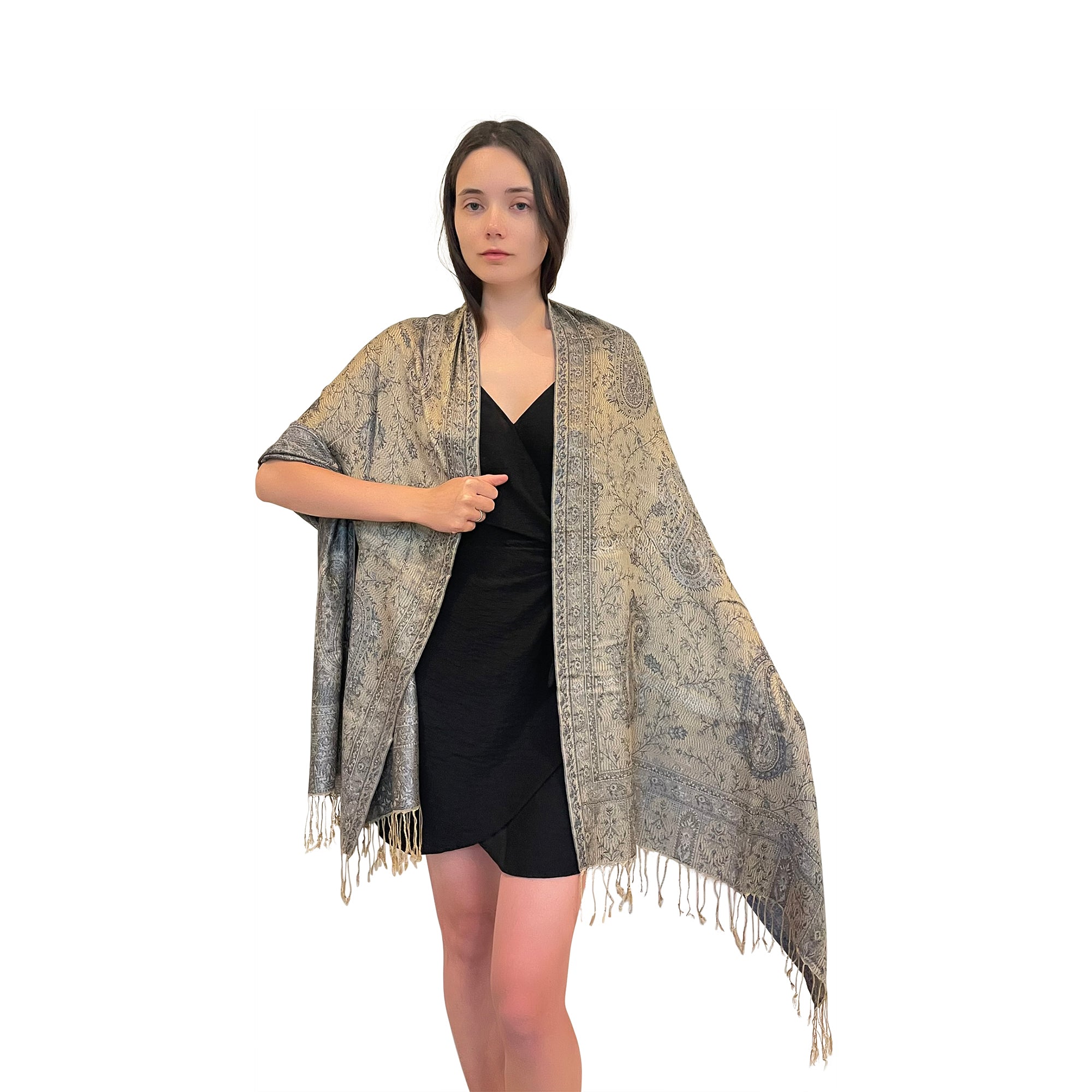 Jamawar Cashmere Scarf - Soft & Stylish Scarf for Women