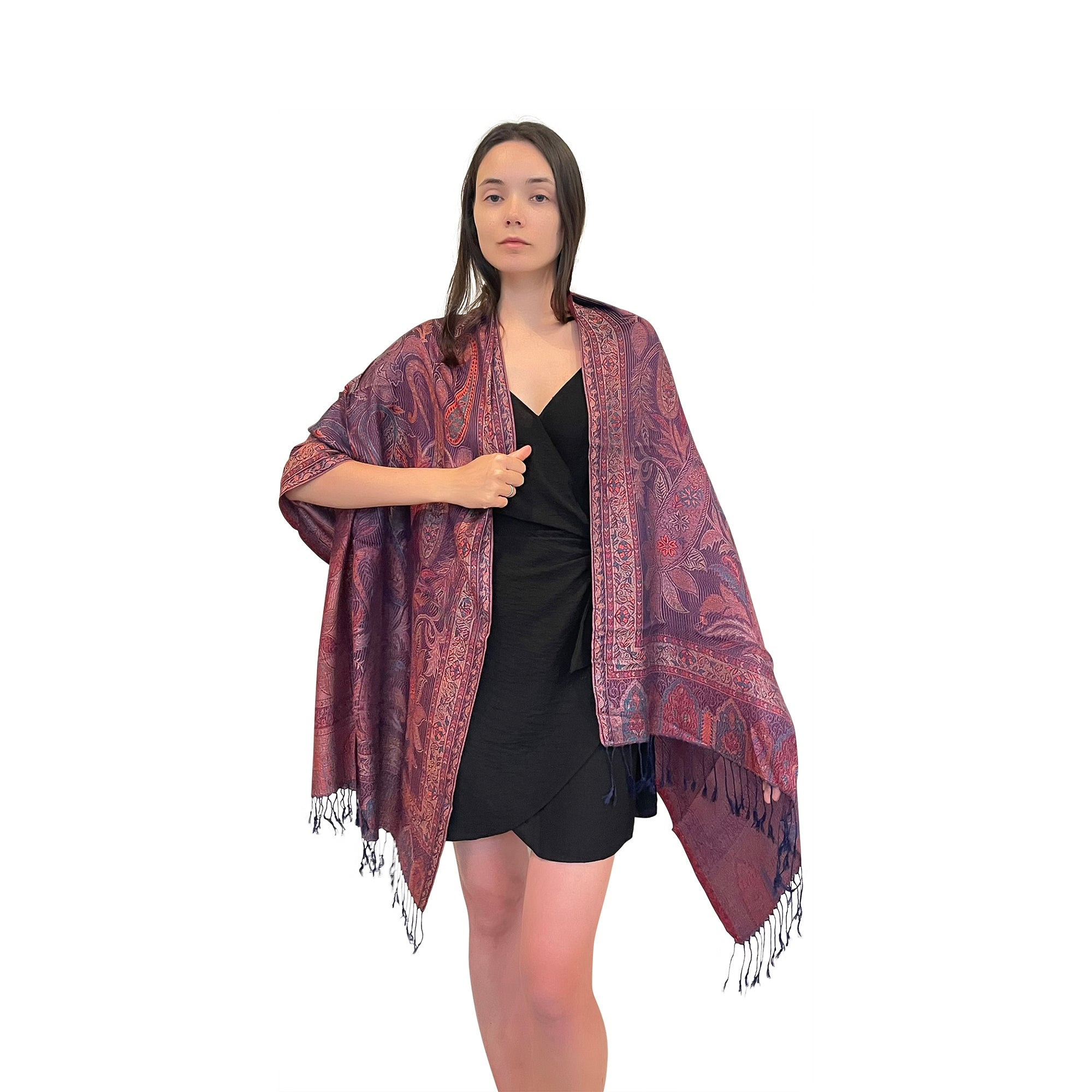 Jamawar Cashmere Scarf - Soft & Stylish Scarf for Women