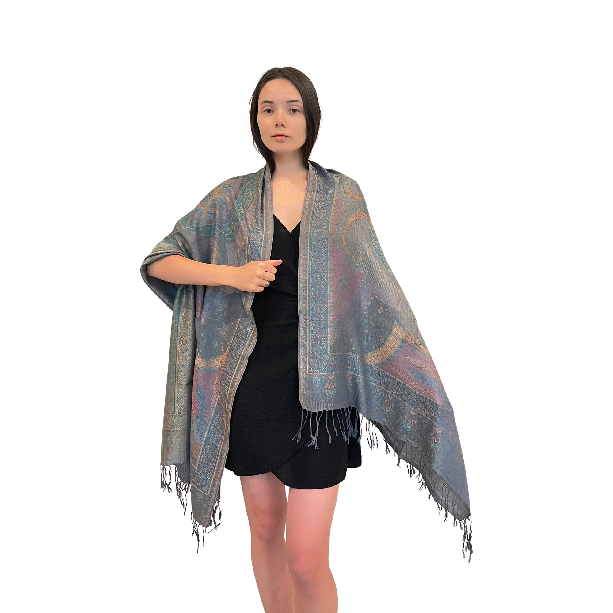 Jamawar Cashmere Scarf - Soft & Stylish Scarf for Women