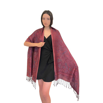 Jamawar Cashmere Scarf - Soft & Stylish Scarf for Women