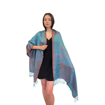 Jamawar Cashmere Scarf - Soft & Stylish Scarf for Women