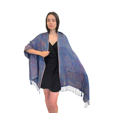 Jamawar Cashmere Scarf - Soft & Stylish Scarf for Women