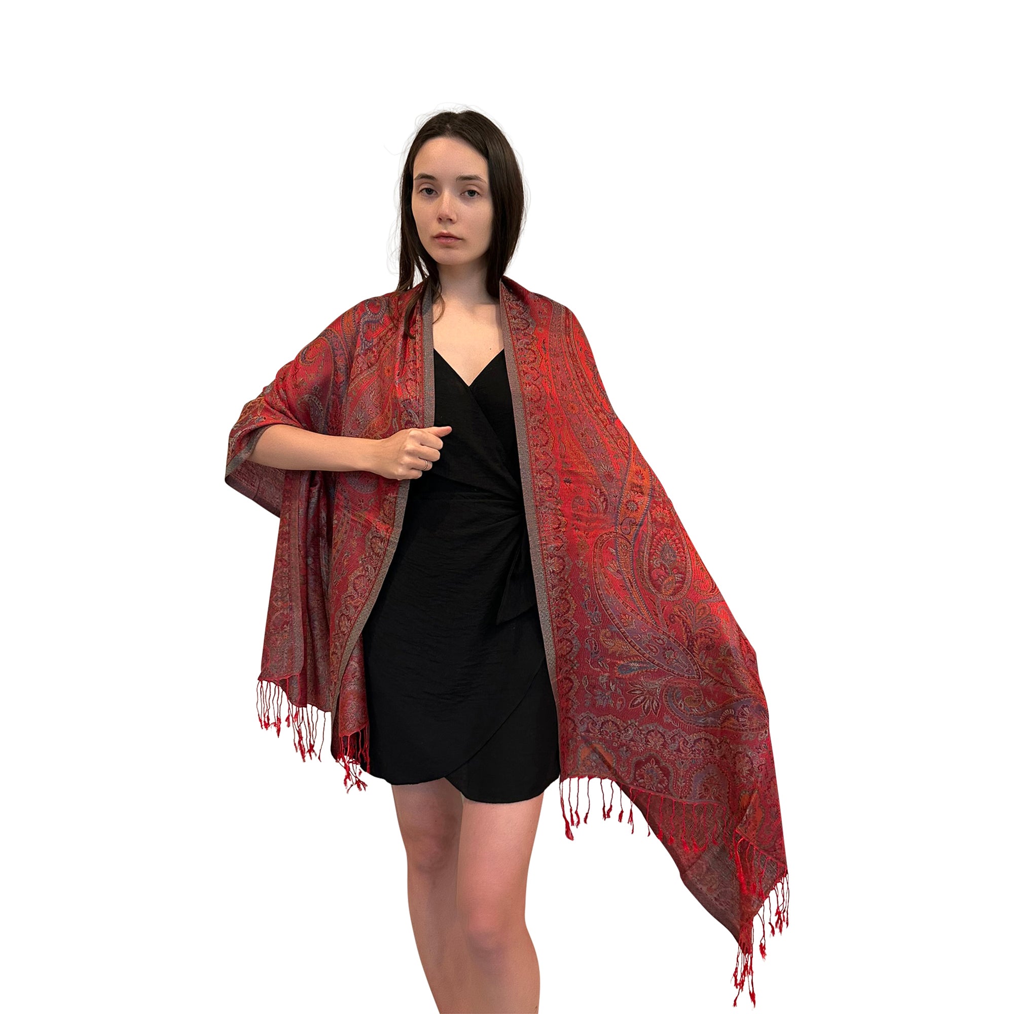 Jamawar Cashmere Scarf - Soft & Stylish Scarf for Women